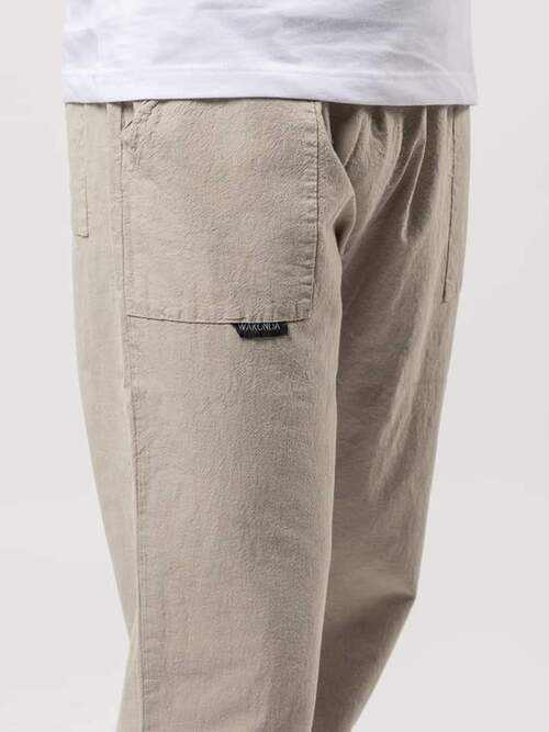PANTALÓN HOMBRE ALGODÓN CON CINTURA DE GOMA WAKONDA - Imagen 5