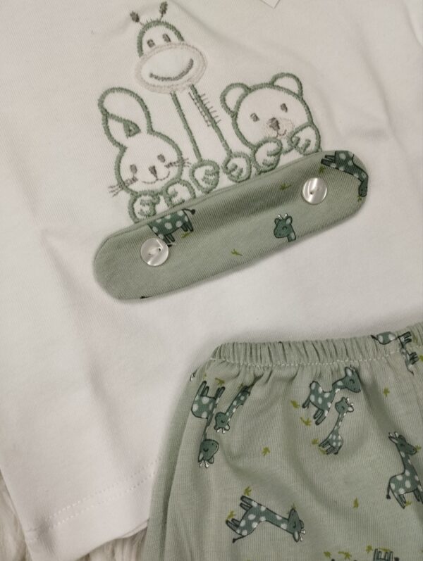CONJUNTO camiseta + ranita 'animales' - Imagen 2
