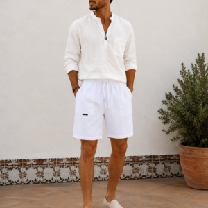Pantalón Corto Hombre Loneta