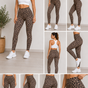 Leggings de pitillo efecto leopardo 🐆